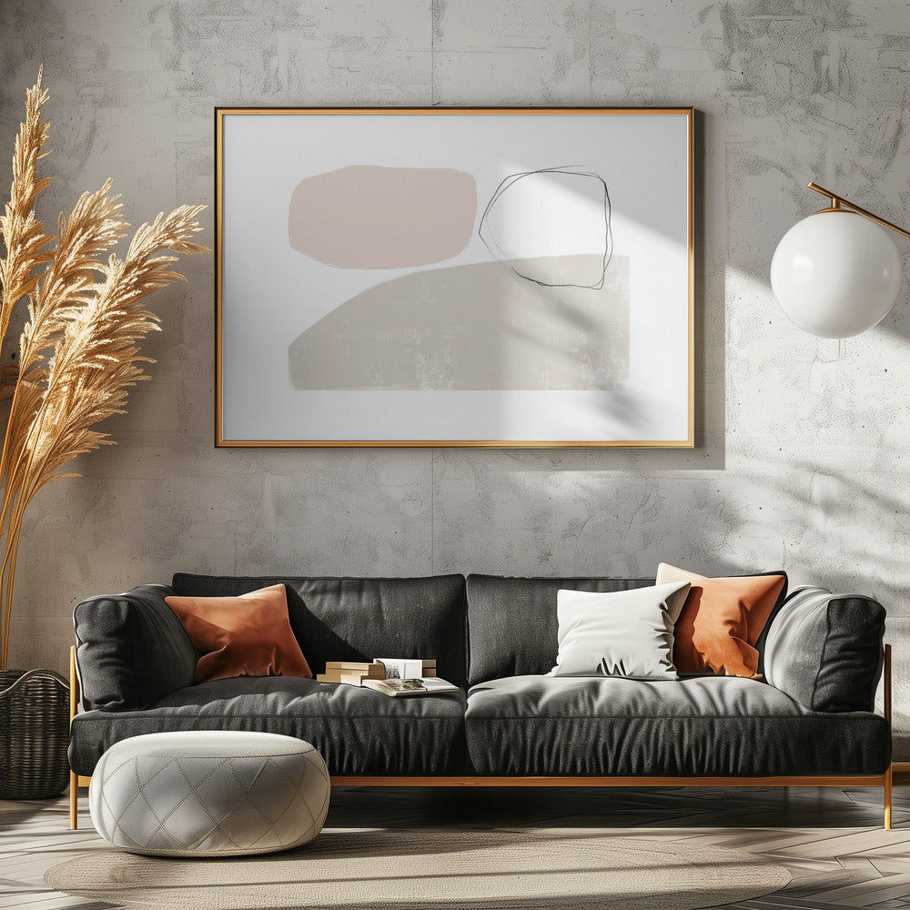 Abstract Geometric Shapes | Canvas