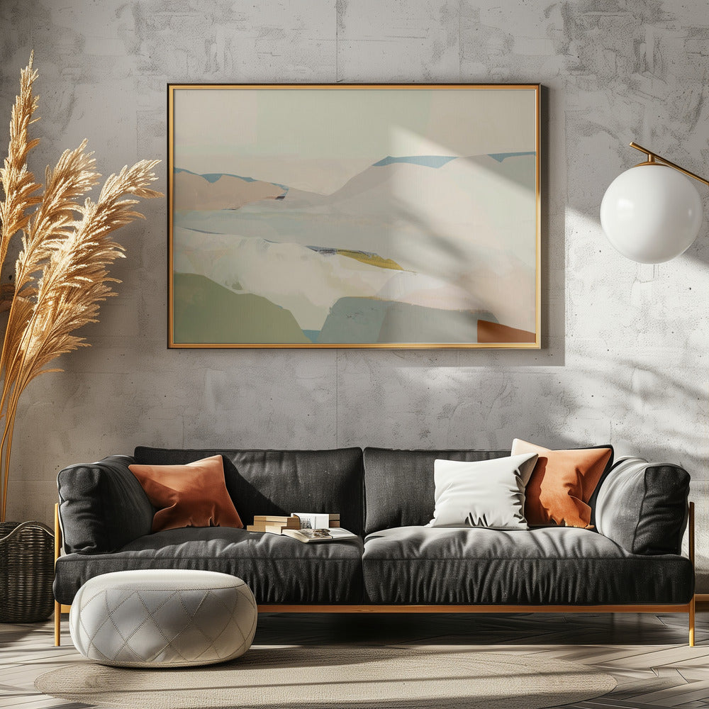 Colourblock Landscape 2 | Poster