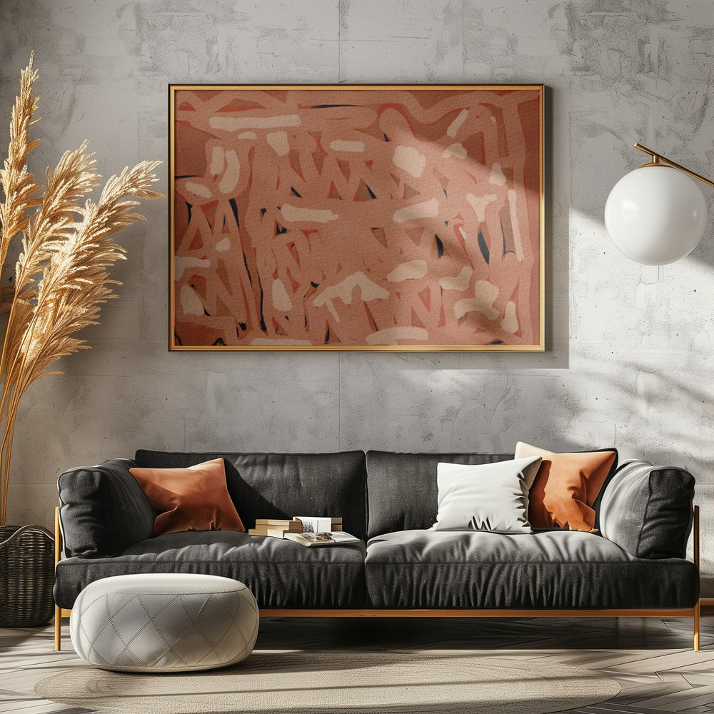 Brown abstract | Canvas