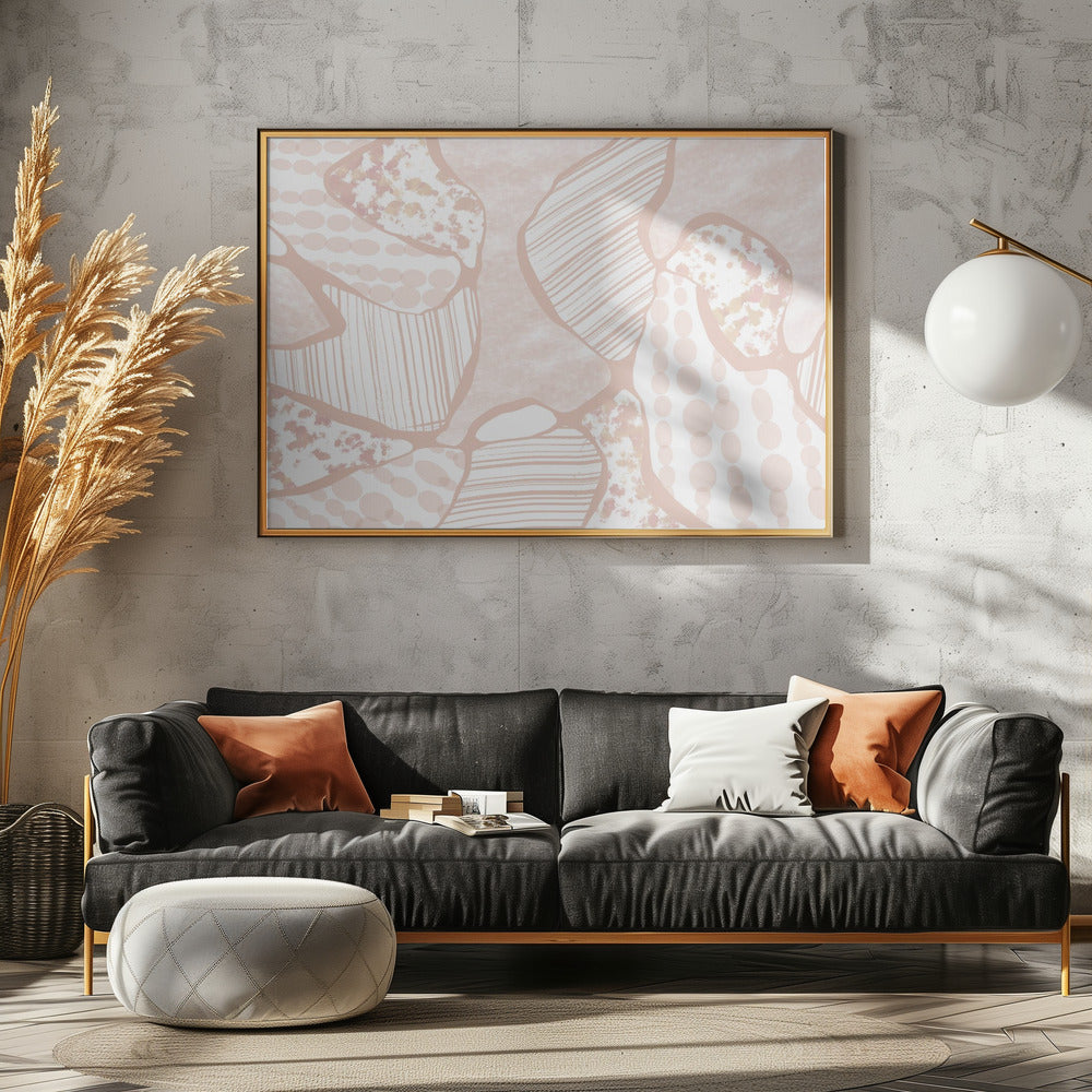Curved Patterns Dance | Poster