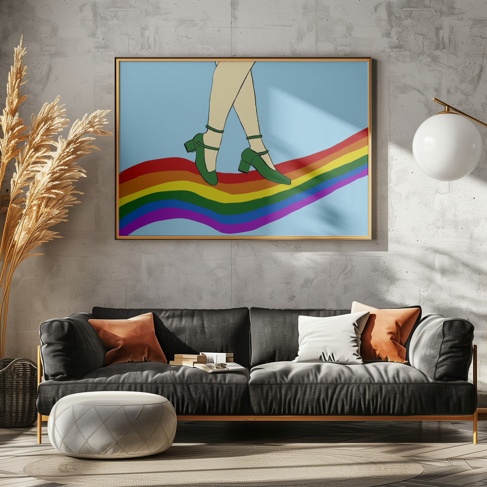 Rainbow Walk | Poster