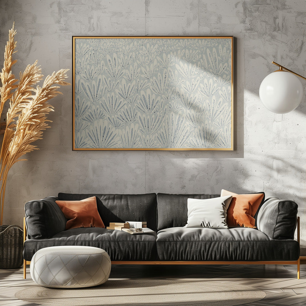 calming essentials meadow chalky blue | Canvas