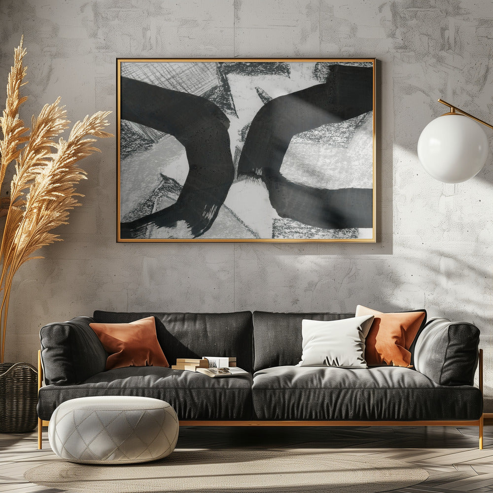 Black Texture Meeting 1 | Poster
