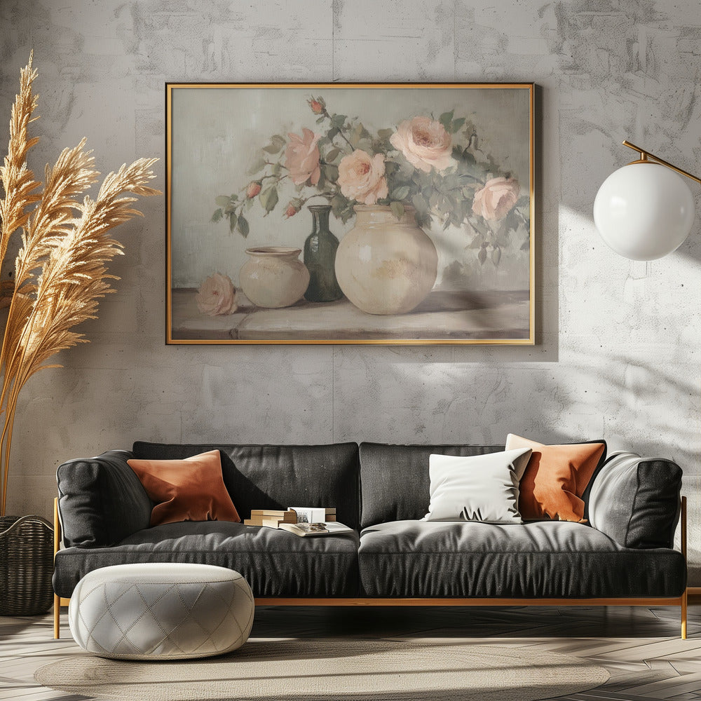 Flower in Vase Painting | Canvas