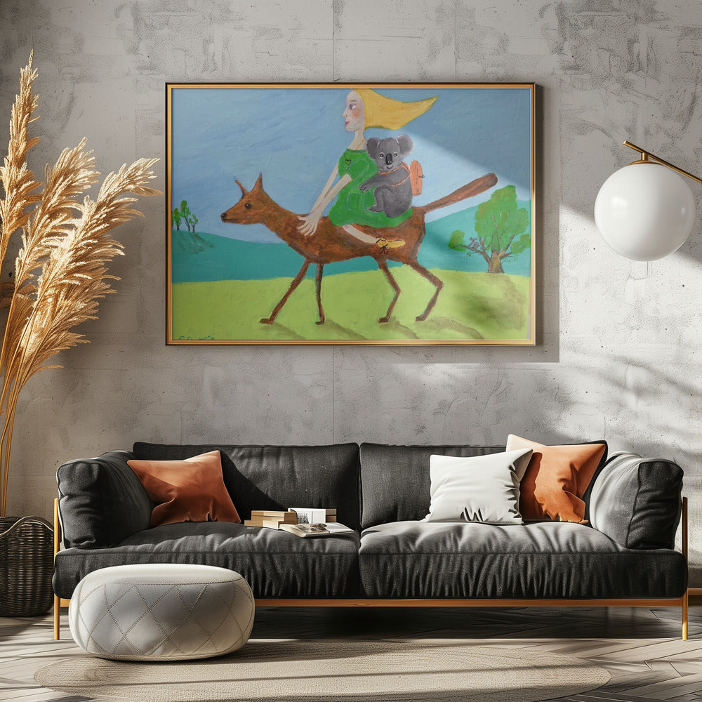 Off on an adventure. | Canvas