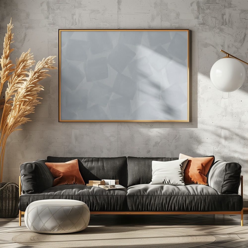 Soft Square Brushstrokes | Poster