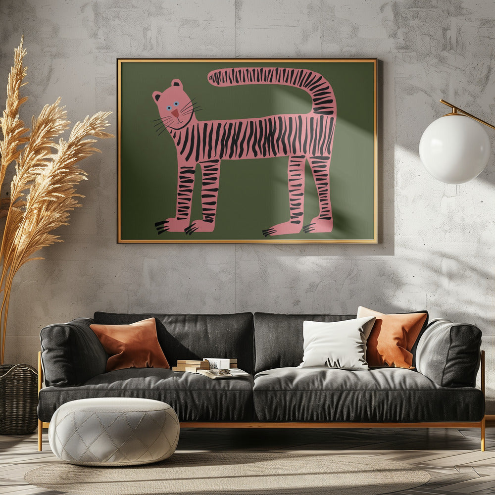 Tiger cat | Poster