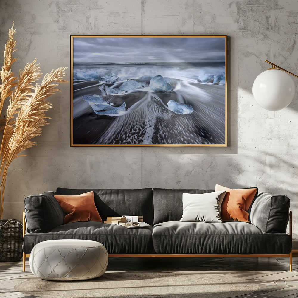 Blue Diamonds | Canvas