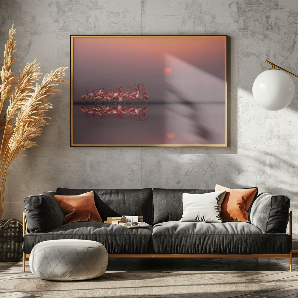 purple sunset | Canvas