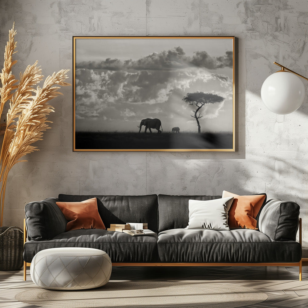 Silhouettes of Mara | Canvas