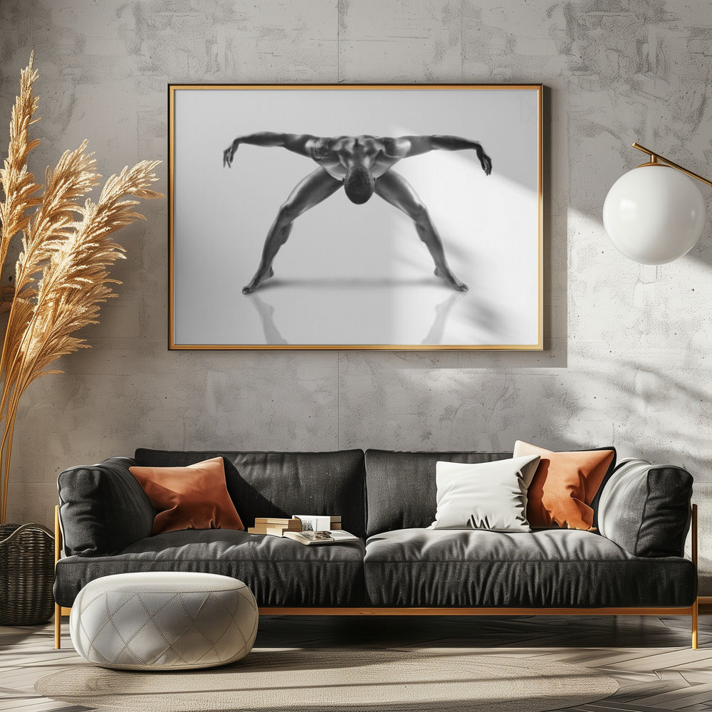Metallic Nude 3 | Canvas