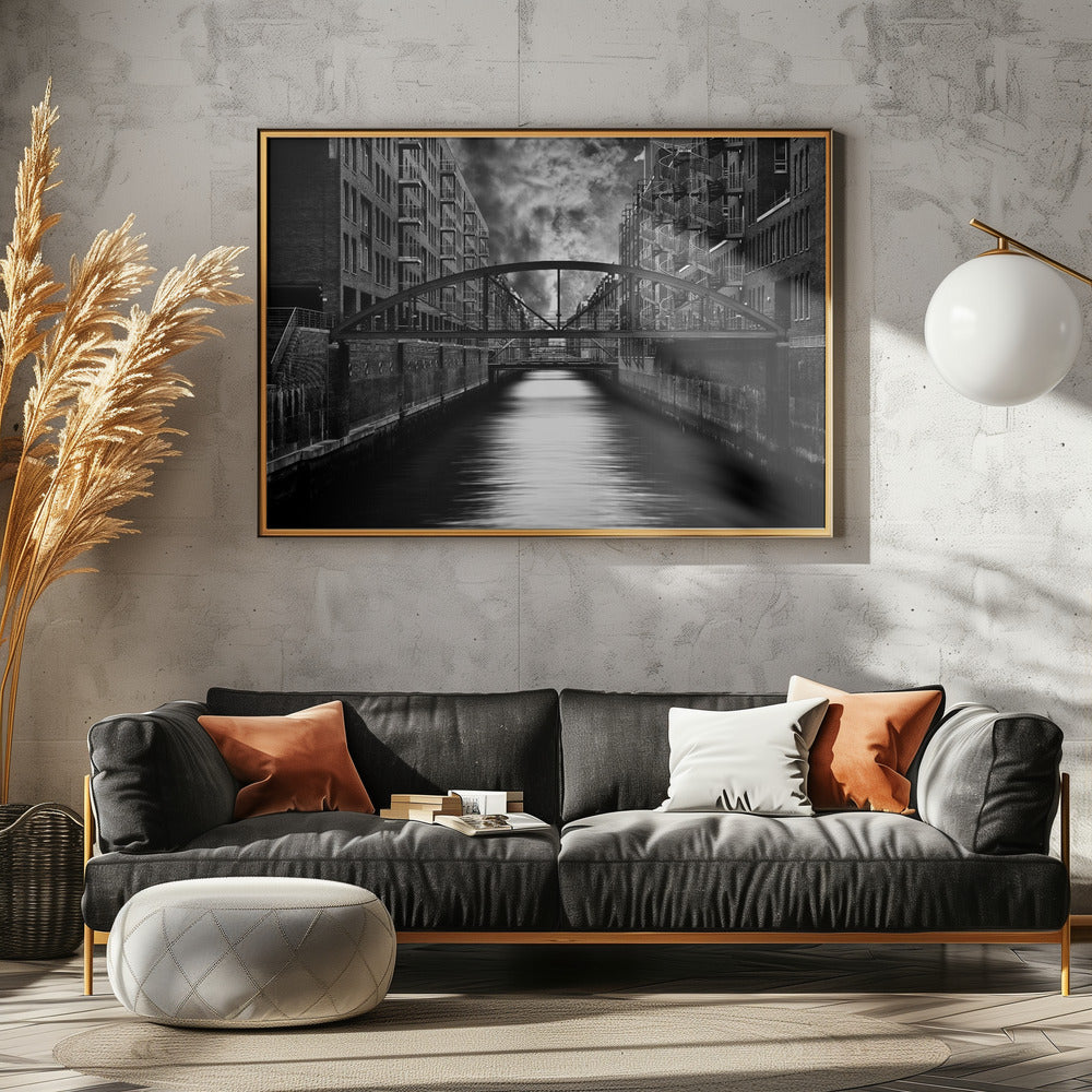 The other side of Hamburg | Canvas