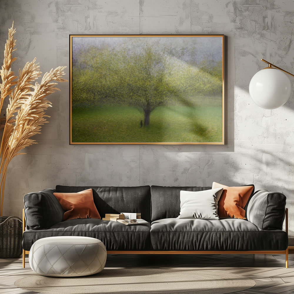 The Cat by the Tree | Canvas
