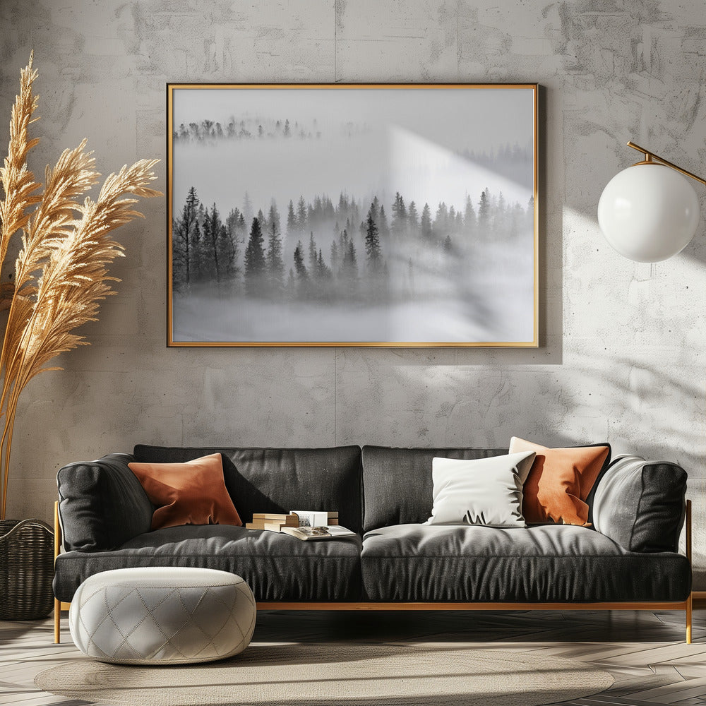 Foggy Forest | Canvas