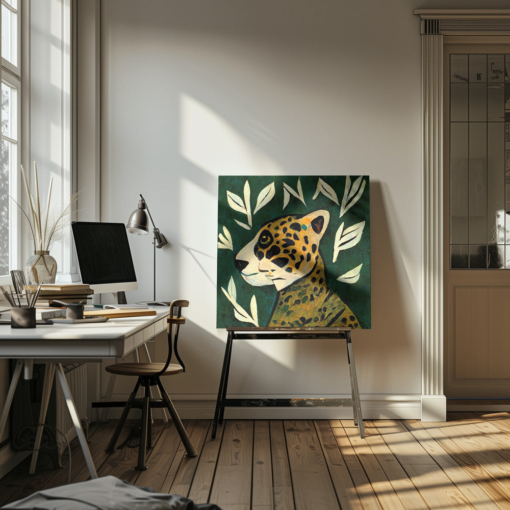 Jaguar's Gaze | Canvas