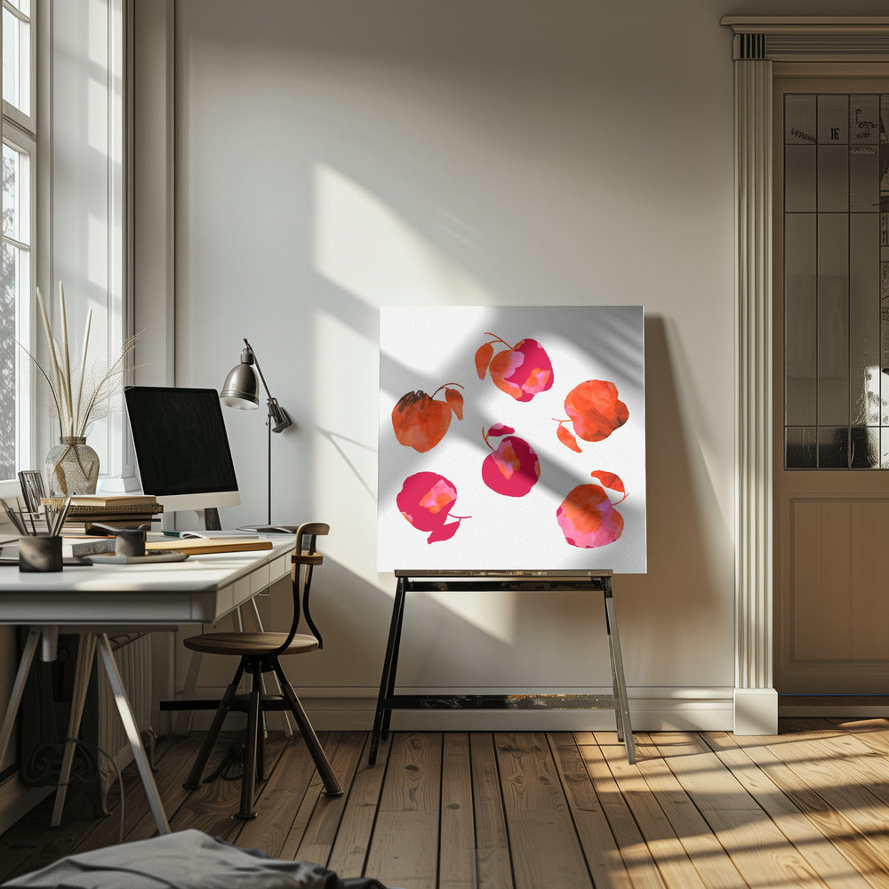 Apple Chiffon Pink Orange | Canvas