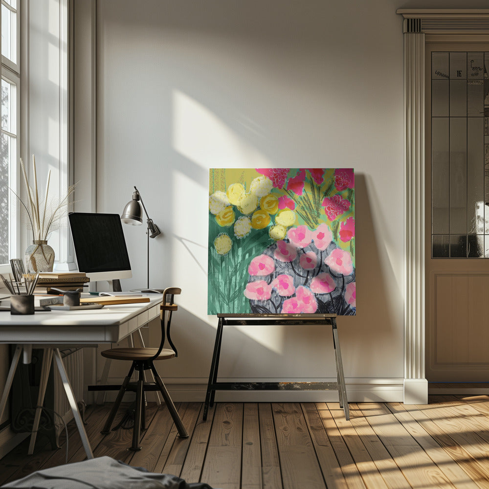 Pop Garden II | Canvas