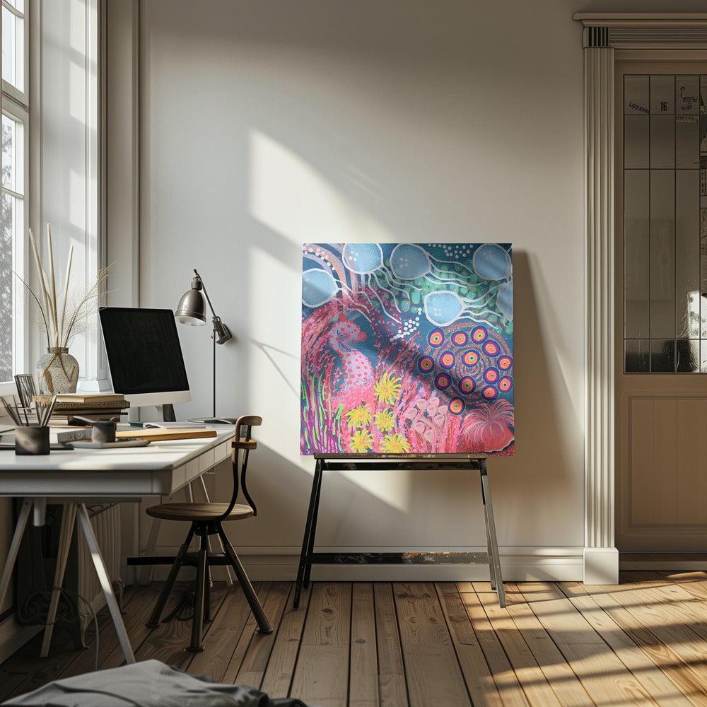 Seahorse In the Rainforest of the Sea | Canvas