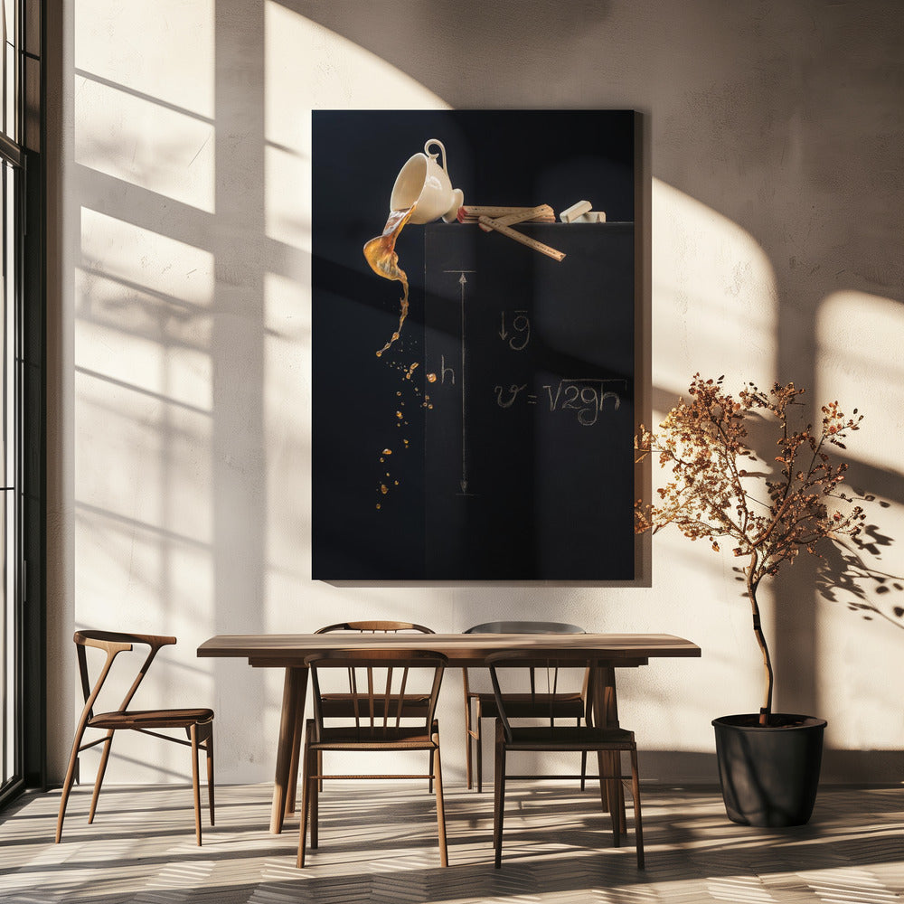 A study with free fall | Canvas