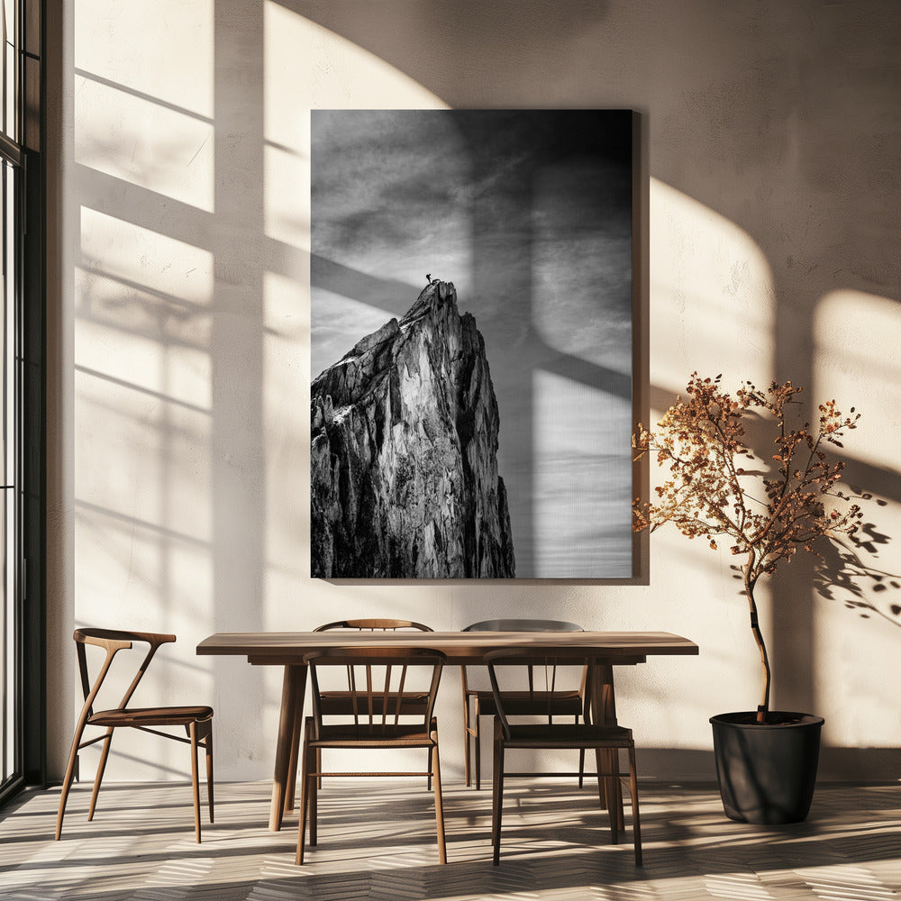 Balancing between Earth and Sky | Canvas