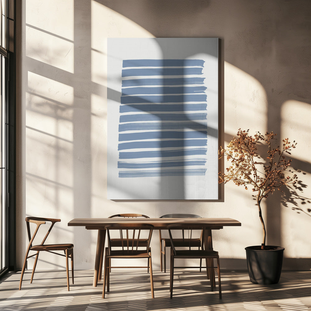 Blue Strokes | Canvas