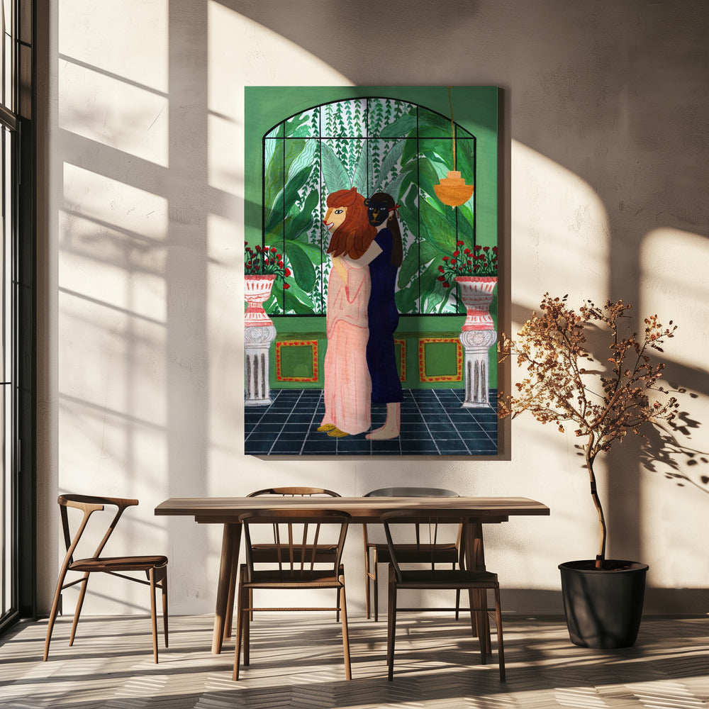 Lion Mom | Canvas