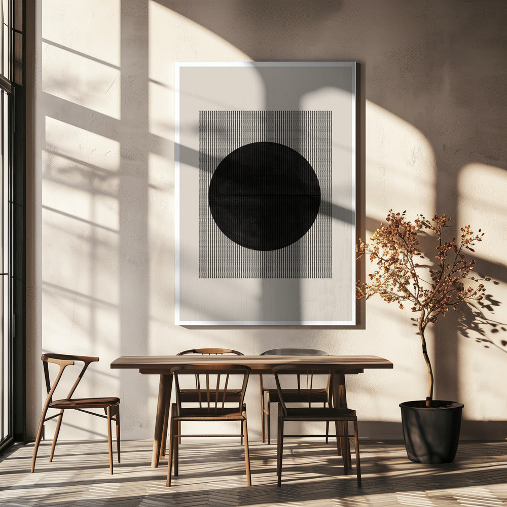 Circle Contrast | Canvas