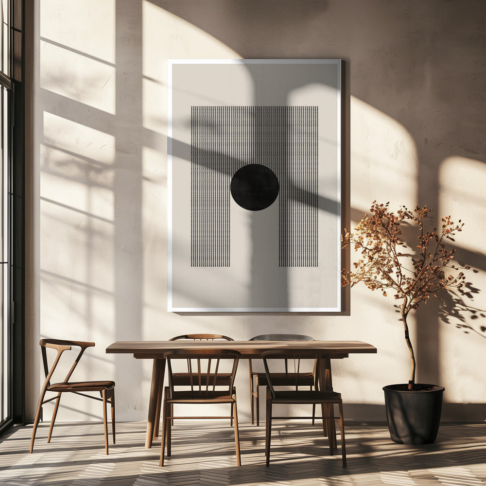 Geometric Eclipse | Canvas