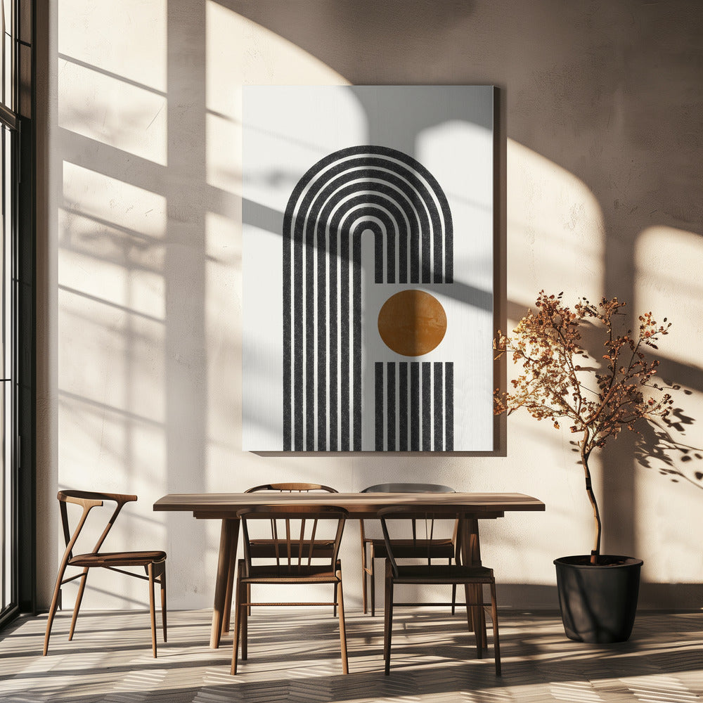 Sunset Curves | Canvas