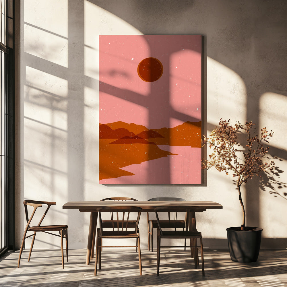 Moon landscape | Canvas