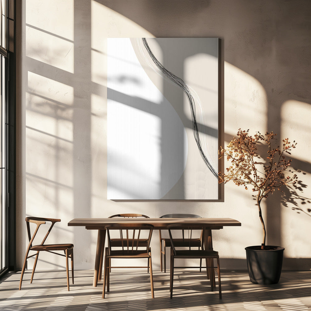 Flowing Lines Harmony | Canvas
