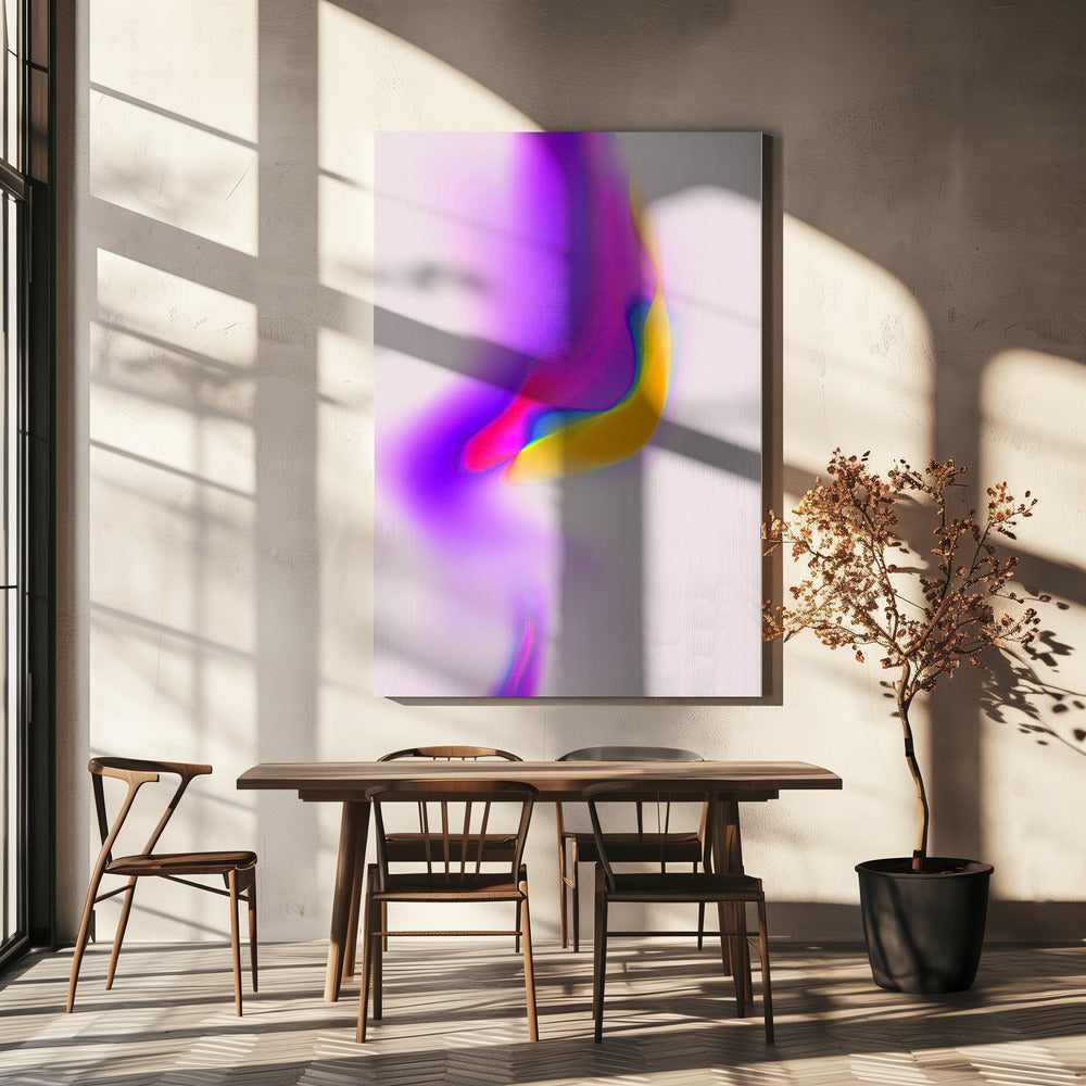 Neon Whirl | Canvas