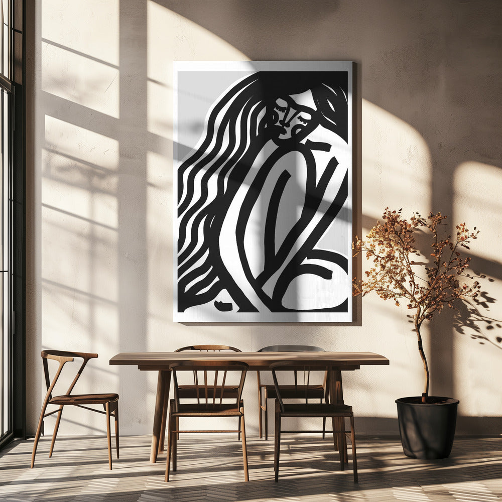 Flowing Contours | Canvas