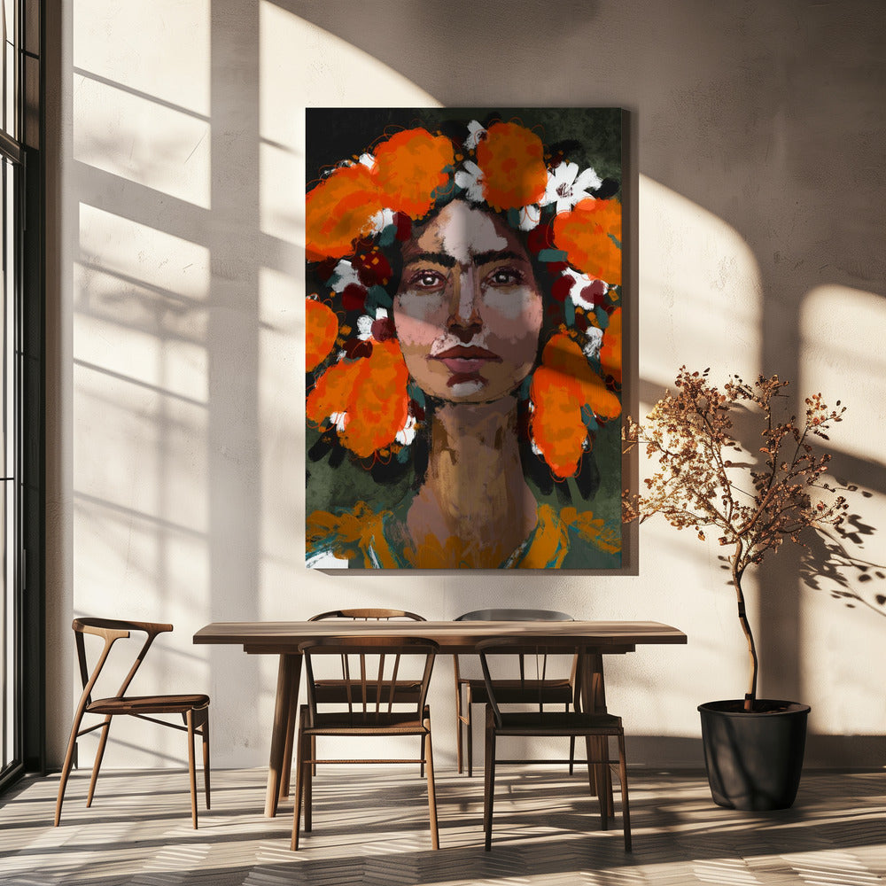 Vibrant Gaze | Canvas