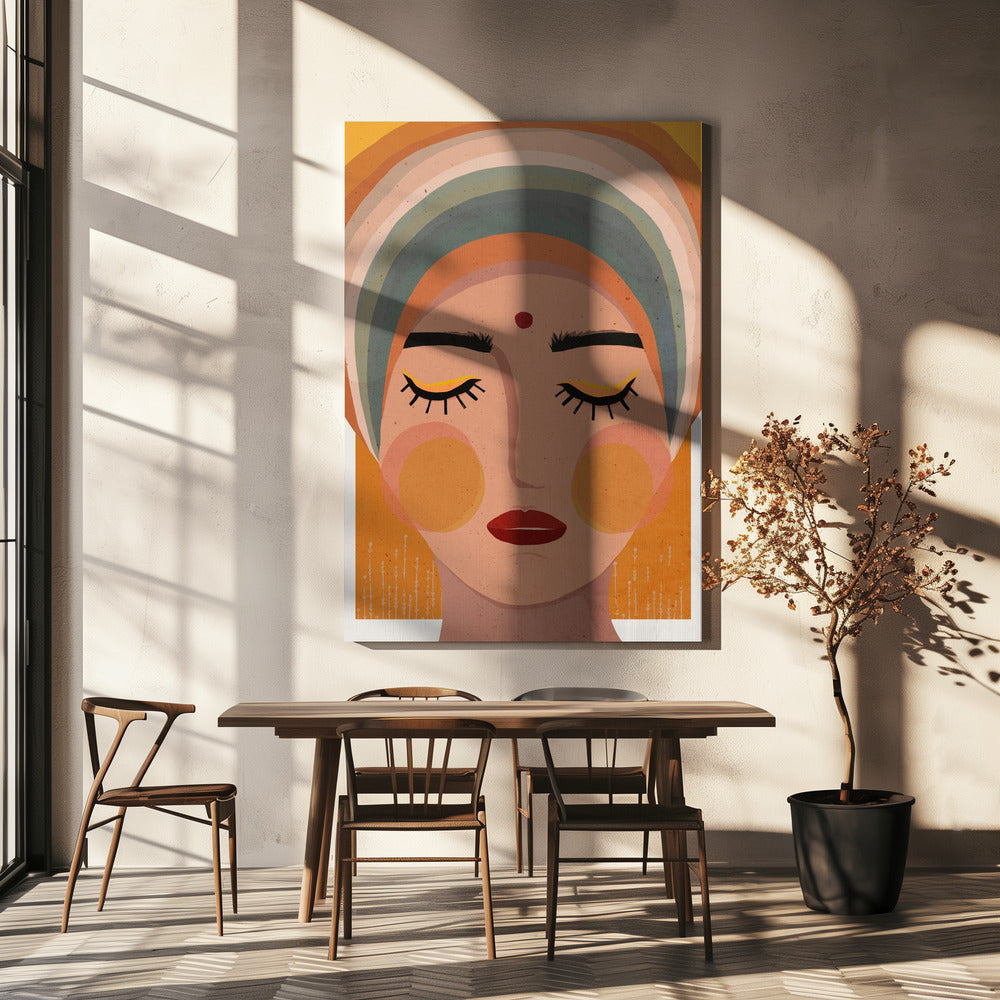 Serene Contemplation | Canvas