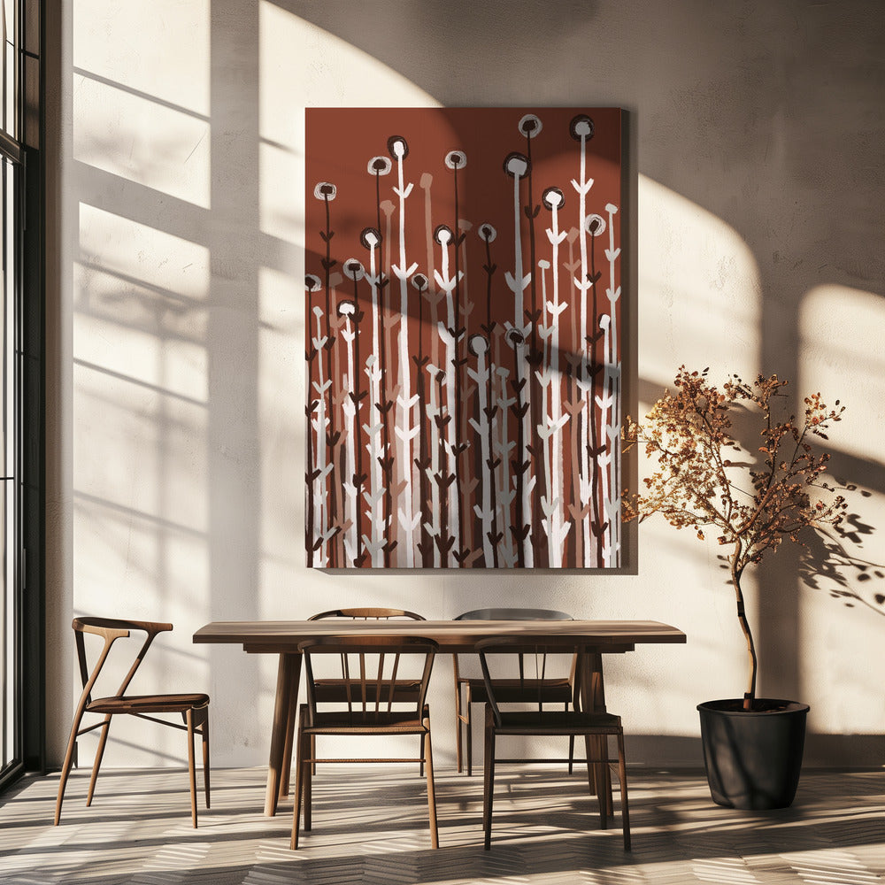 Whimsical Stems | Canvas
