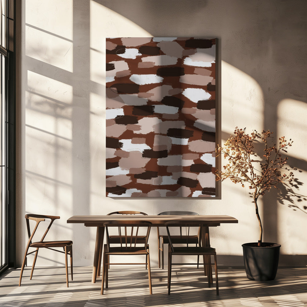 Earthy Strokes | Canvas