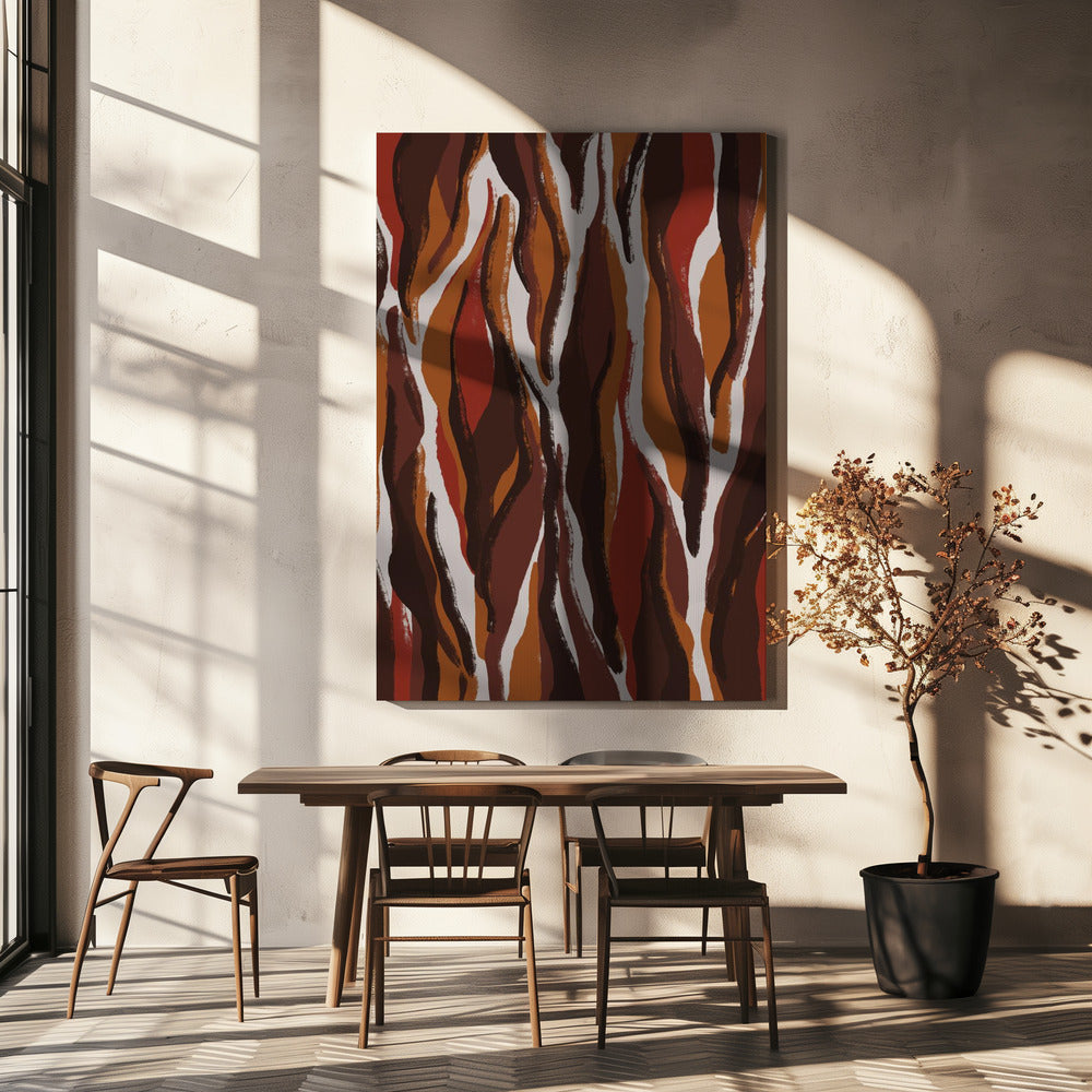 Earthy Waves | Canvas