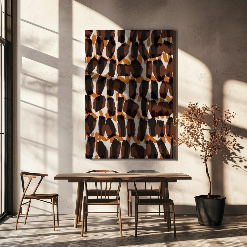 Autumn Brush Strokes | Canvas