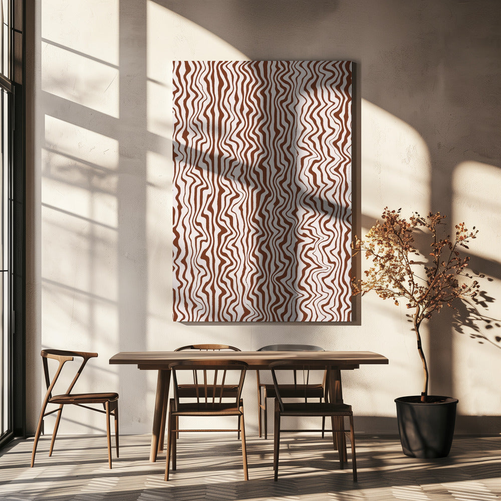 Zebra Waves | Canvas