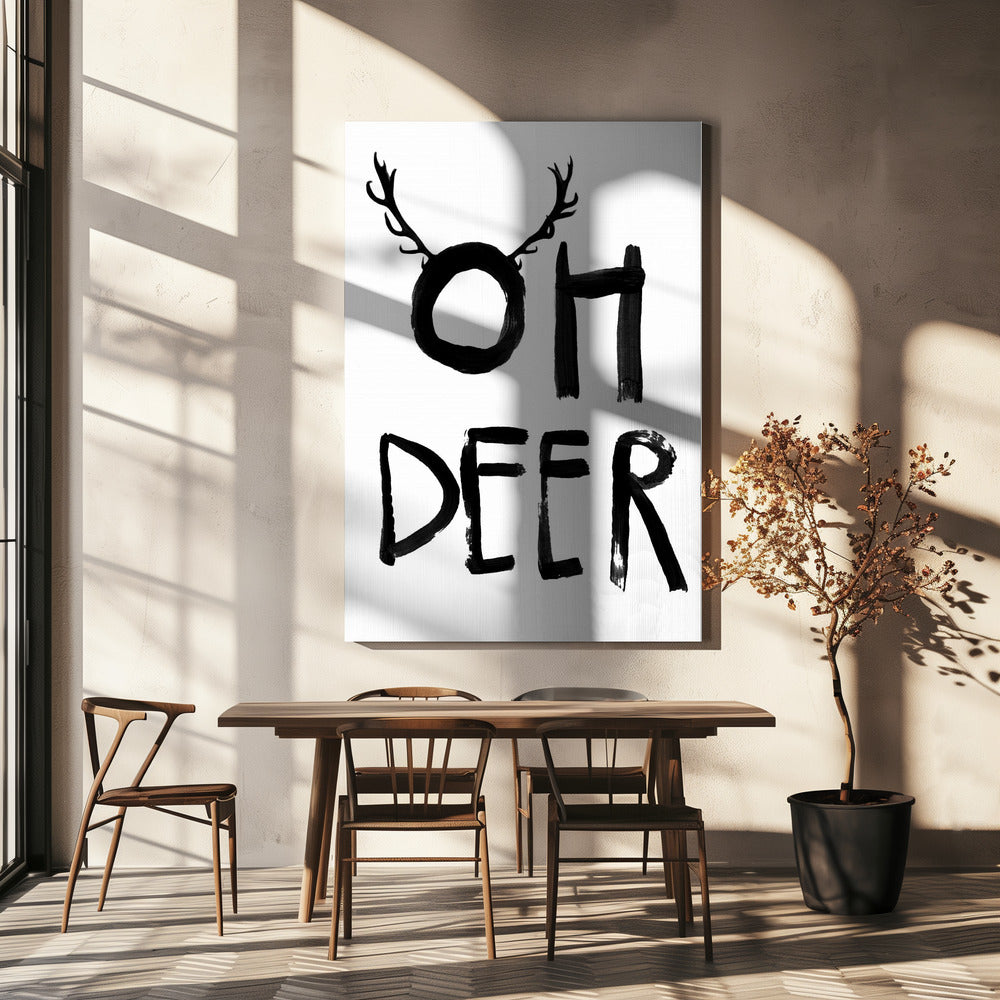 Antler Whimsy | Canvas