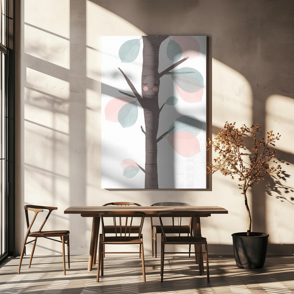 Whimsical Tree Hug | Canvas