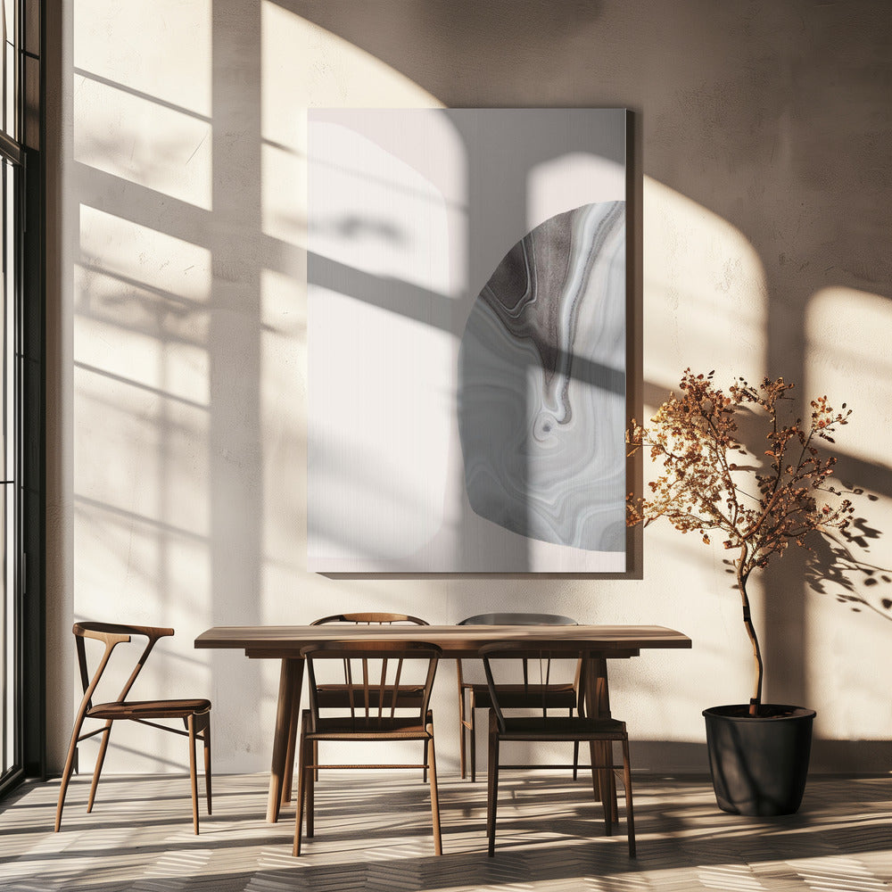 Marble Texture with Fluid Lines | Canvas