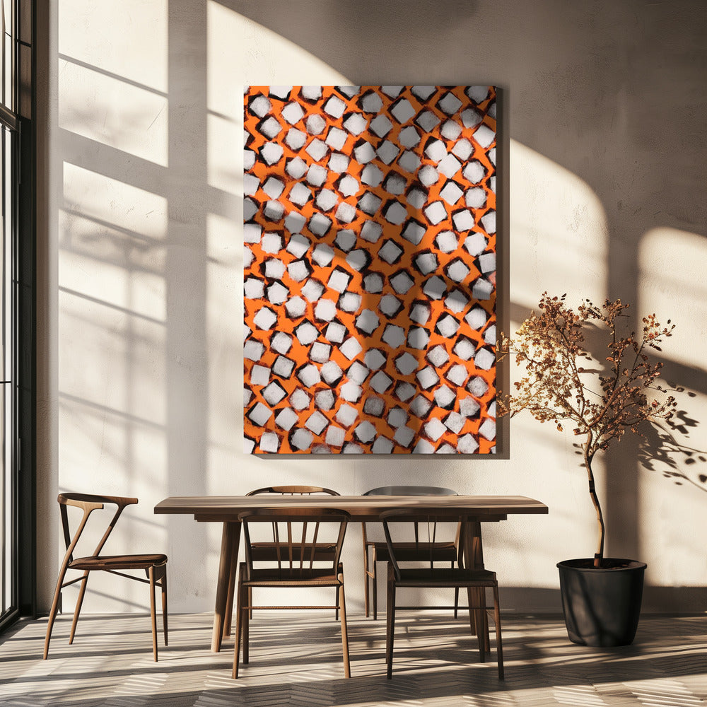 Vibrant Cubes | Canvas