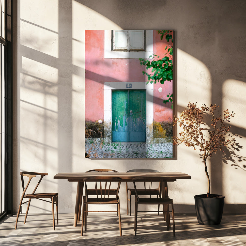 Little door in Lisbon | Canvas