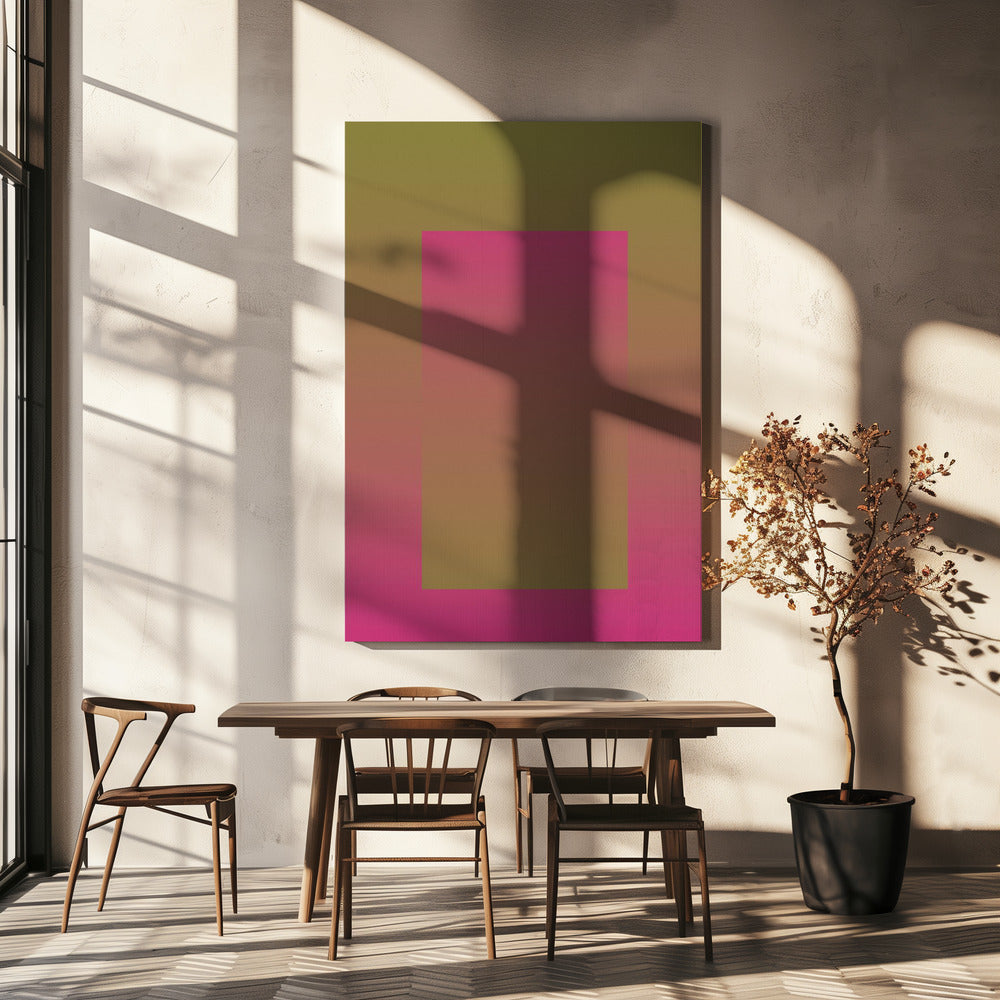 Bold Pink Portal | Canvas