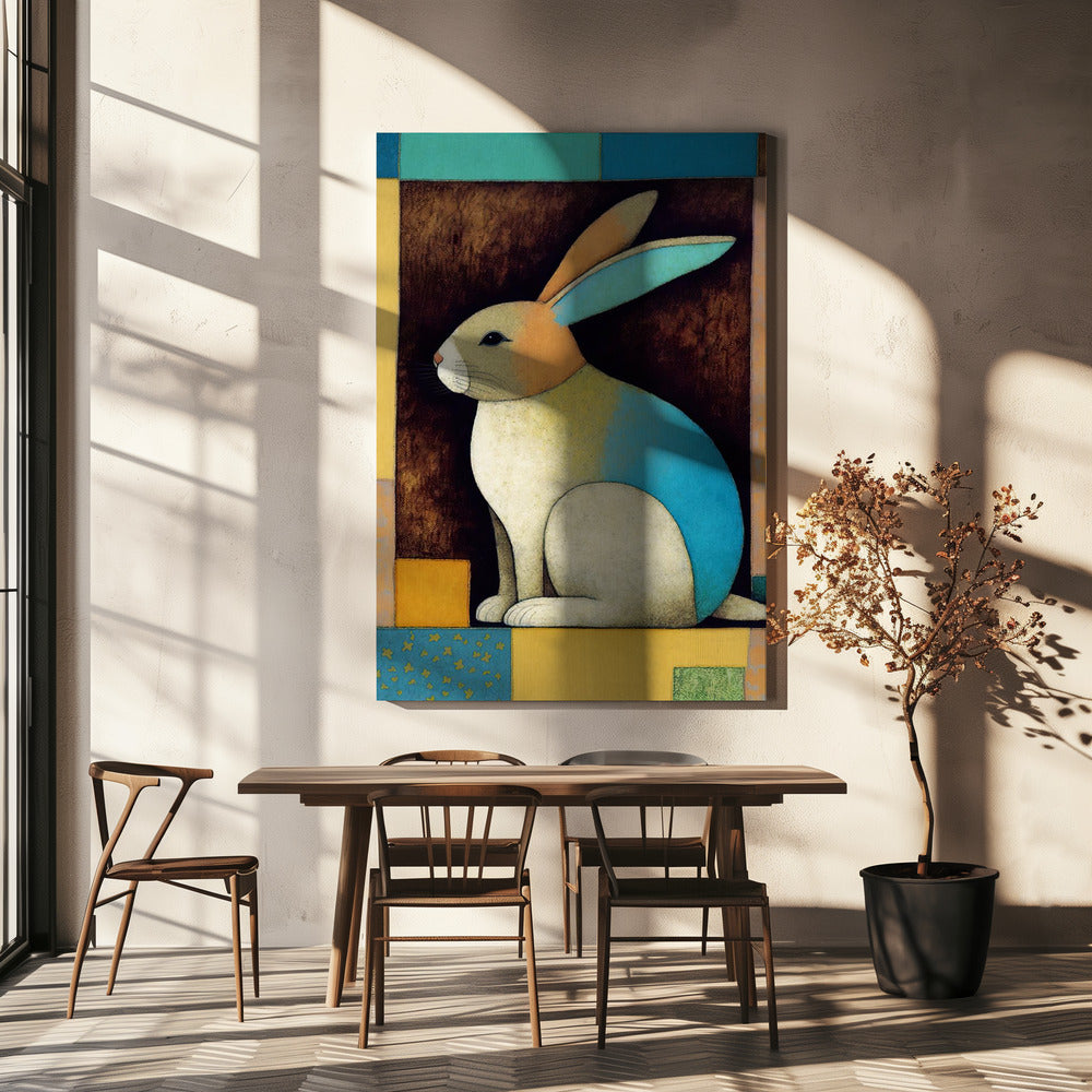 Colorful Rabbit Dream | Canvas