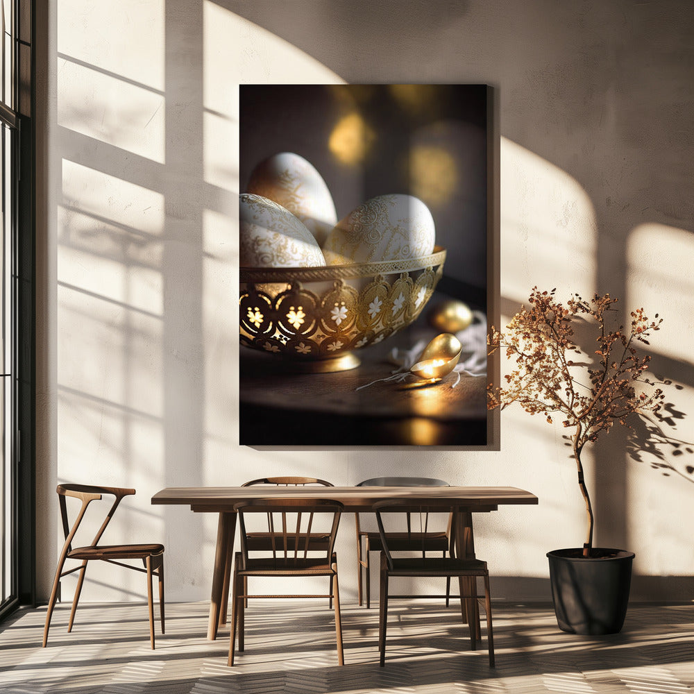 Golden Elegance | Canvas