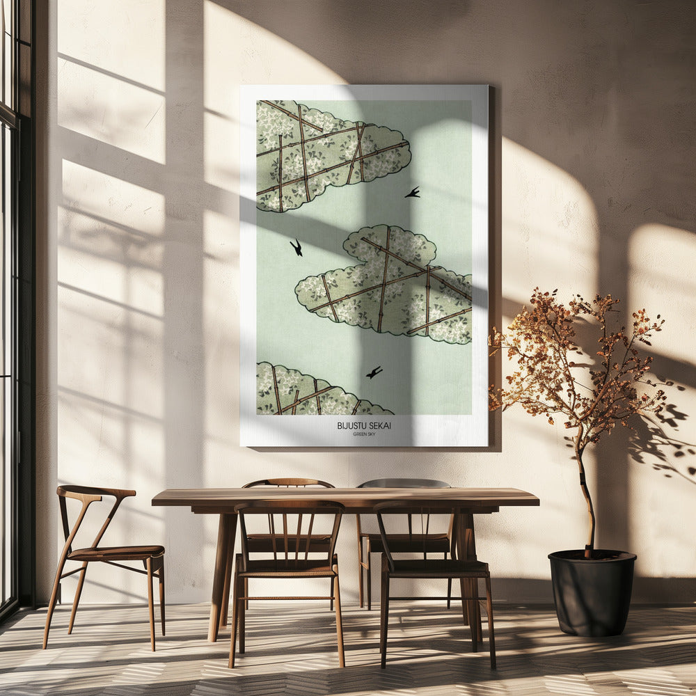 Green Sky | Canvas