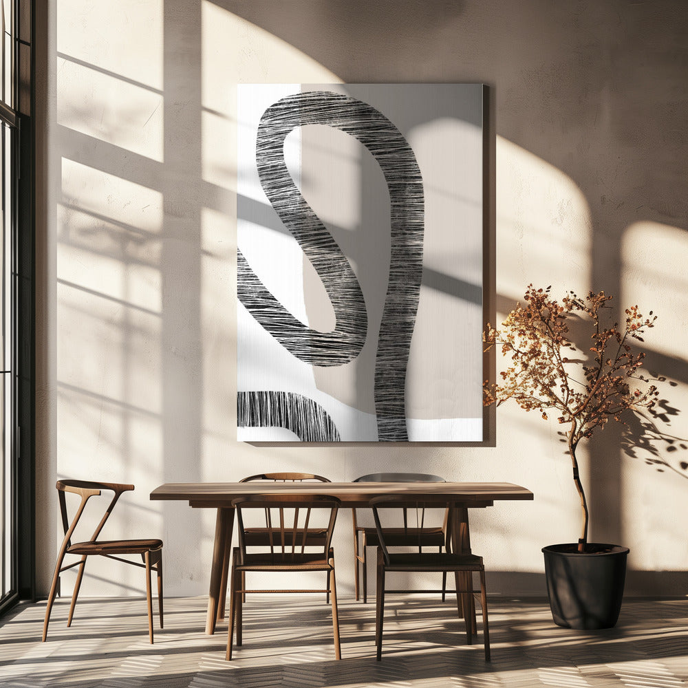 Curved Textures | Canvas